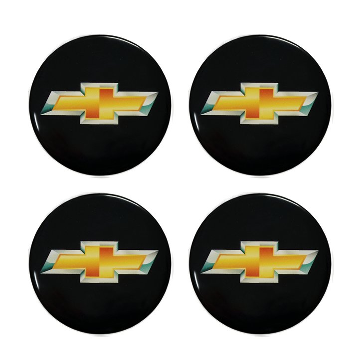 EMBLEMAT LOGO ZNACZEK 3D Chevrolet 55 mm 4szt. 7254050577