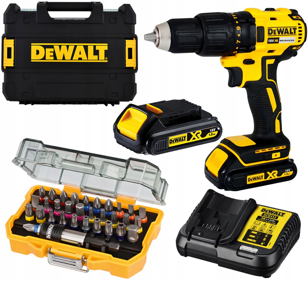 

Wkrętarka Bezszczotkowa 18V DCD777S2T DeWalt+ 32cz