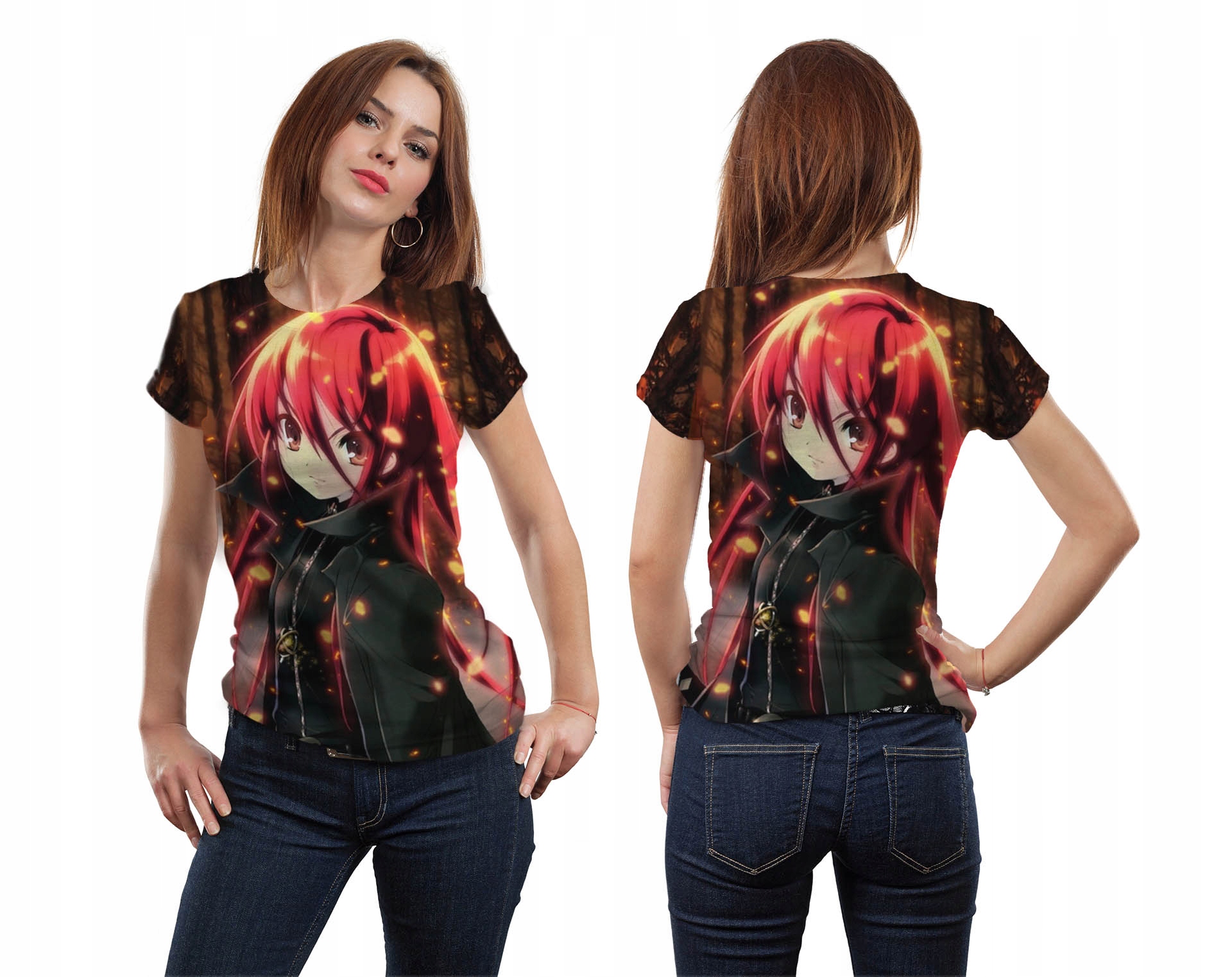 

Koszulka 3D Fullprint T-shirt Manga M Fotokoszulka