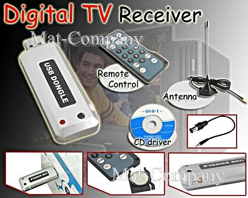 TUNER DEKODER USB DO KOMPUTERA DVB-T MPEG-4 HD TV Standard DVB-T