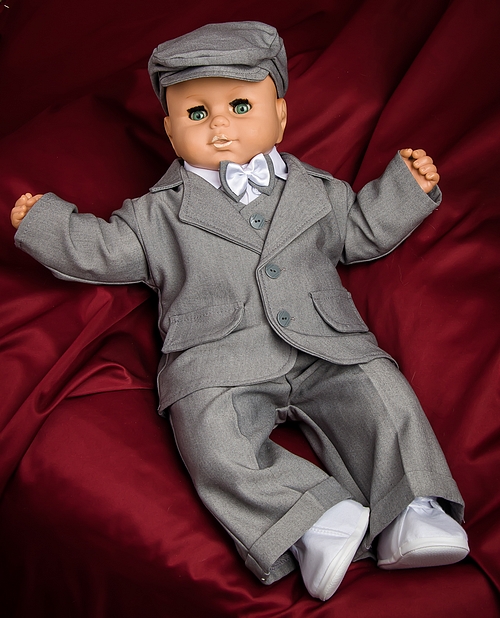 Garniturek do Chrztu Ubranko DOMINIK roz. 62-98 Rozmiar 80