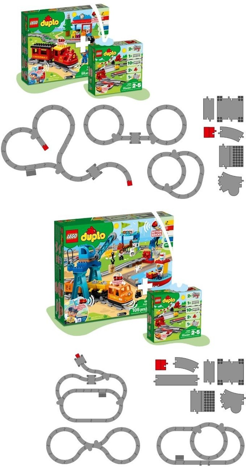 LEGO DUPLO 10882 Tory kolejowe Bohater brak
