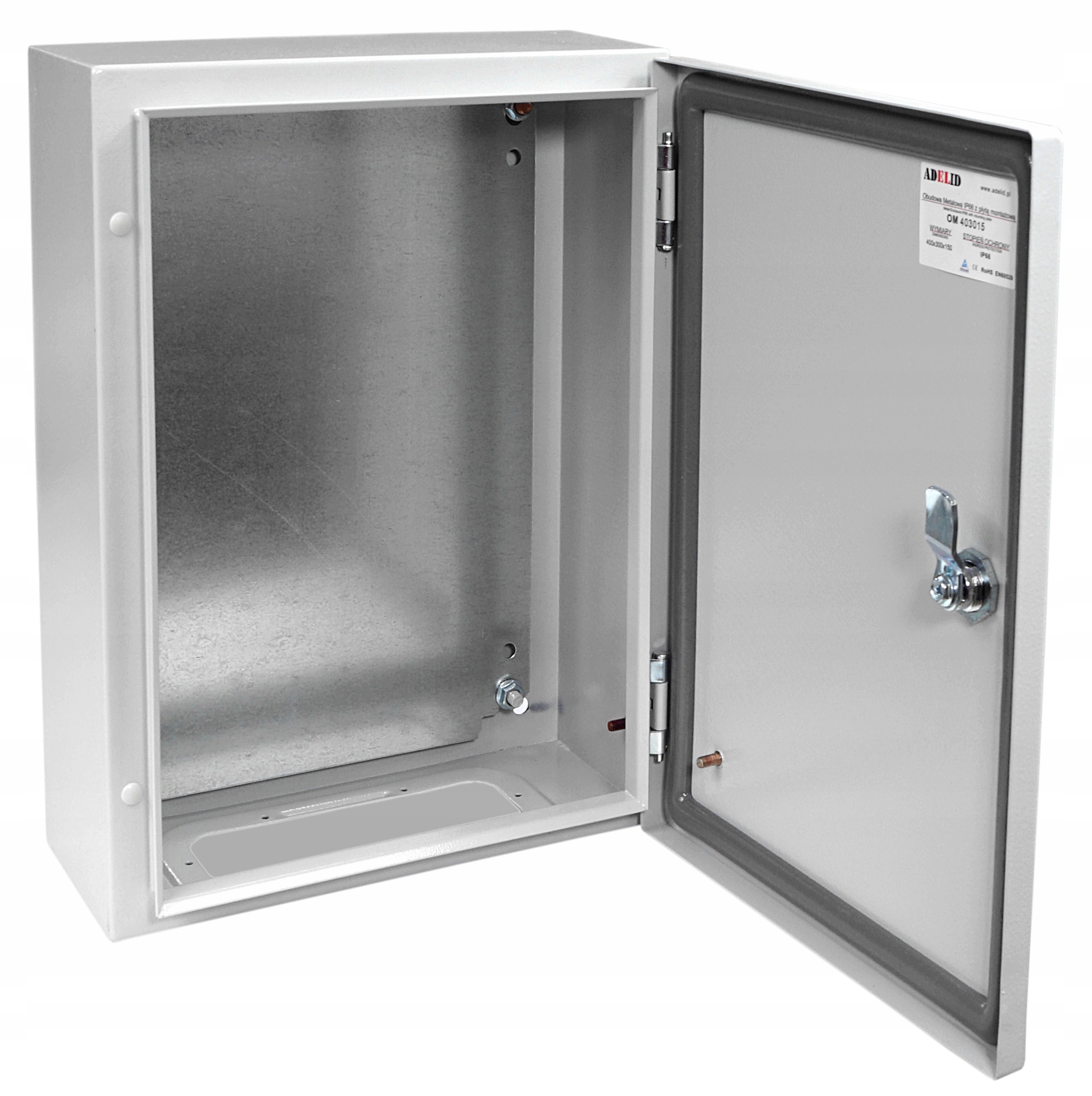 

Skrzynka Elektryczna Rozdzielnia Metalowa 50x50x15