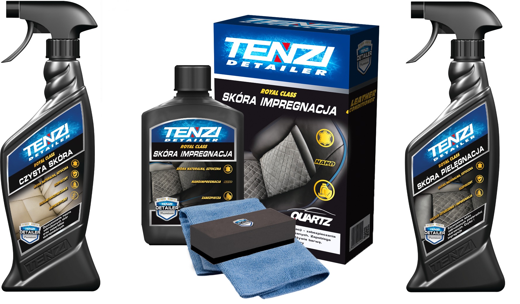 

Tenzi Zestaw Czysta Skóra Pielęgnacja Impregnacja
