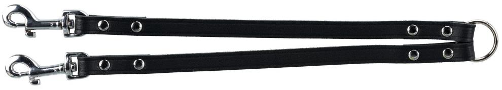 

Trixie 1983 Rozdzielacz dla 2 psów 35cm/18m skóra