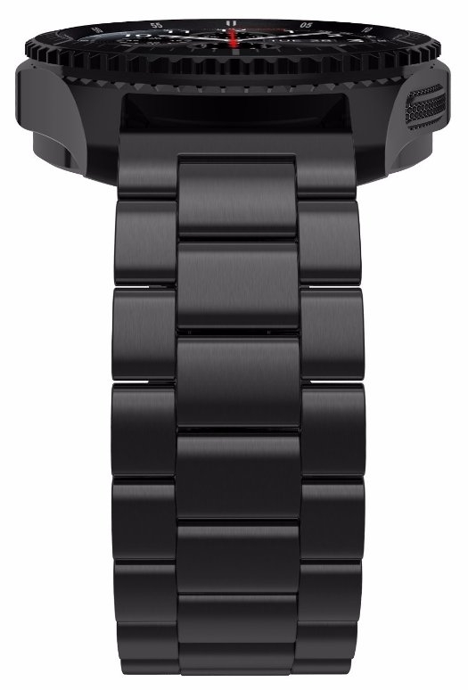 SAMSUNG GALAXY WATCH 46 MM PASEK BRANSOLETA JAKOŚĆ Kolor czarny