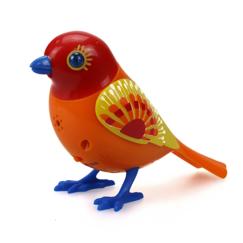 

Śpiewający Ptaszek Digibirds ze świecącymi oczami