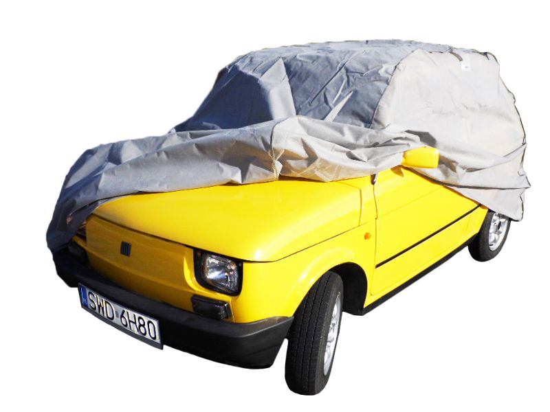 

Plandeka pokrowiec 3 warstwy na Fiat 126p Maluch