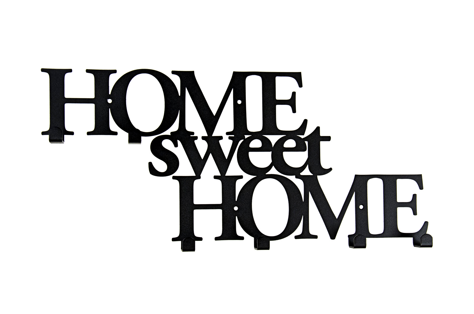 

Wieszak ścienny na ubrania klucze Home sweet Home