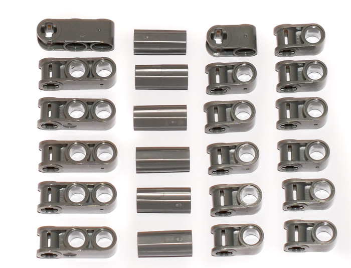 

Lego Technic łączniki ciemnoszare