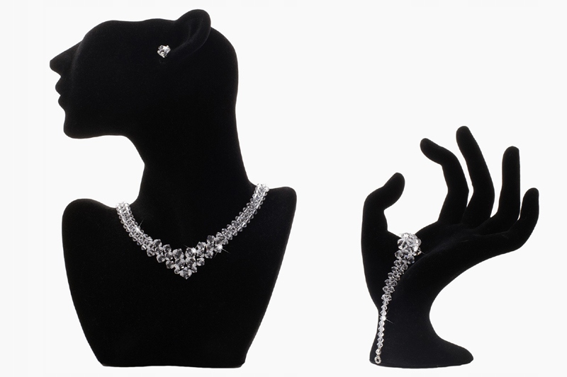 

komplet Swarovski el. Srebro Rozmiary biżuteria