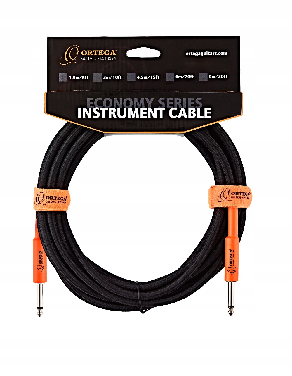 Ortega OECIS-20 Kabel Gitarowy Jack-jack 6M
