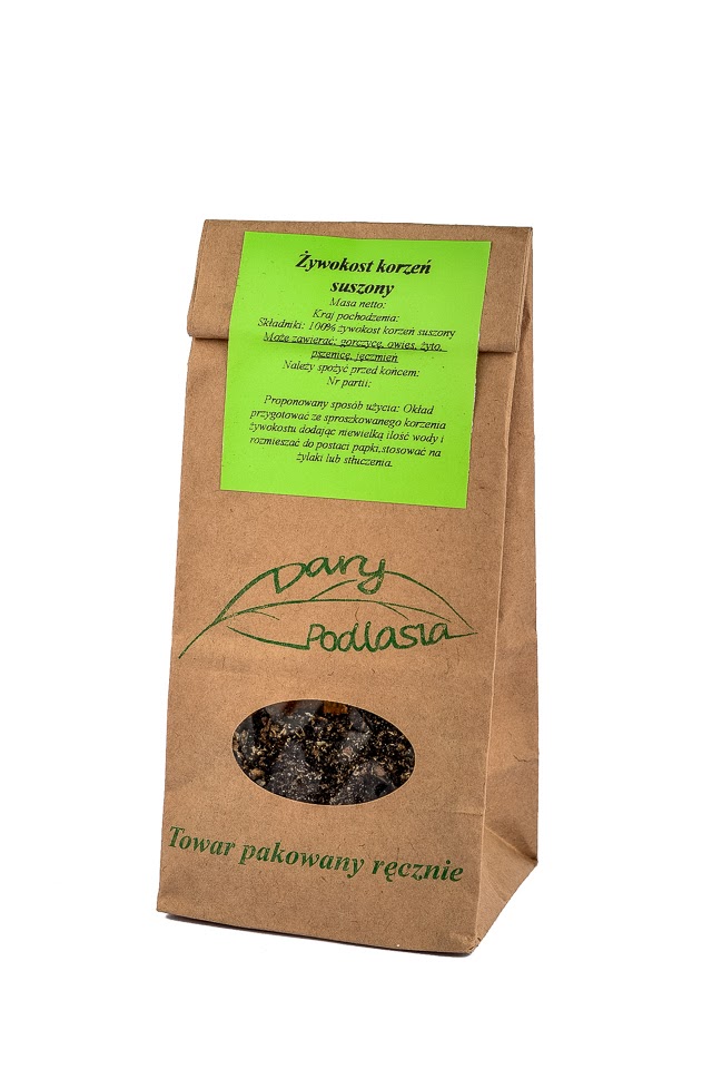 

Żywokost korzeń Zioła 500g Dary Podlasia