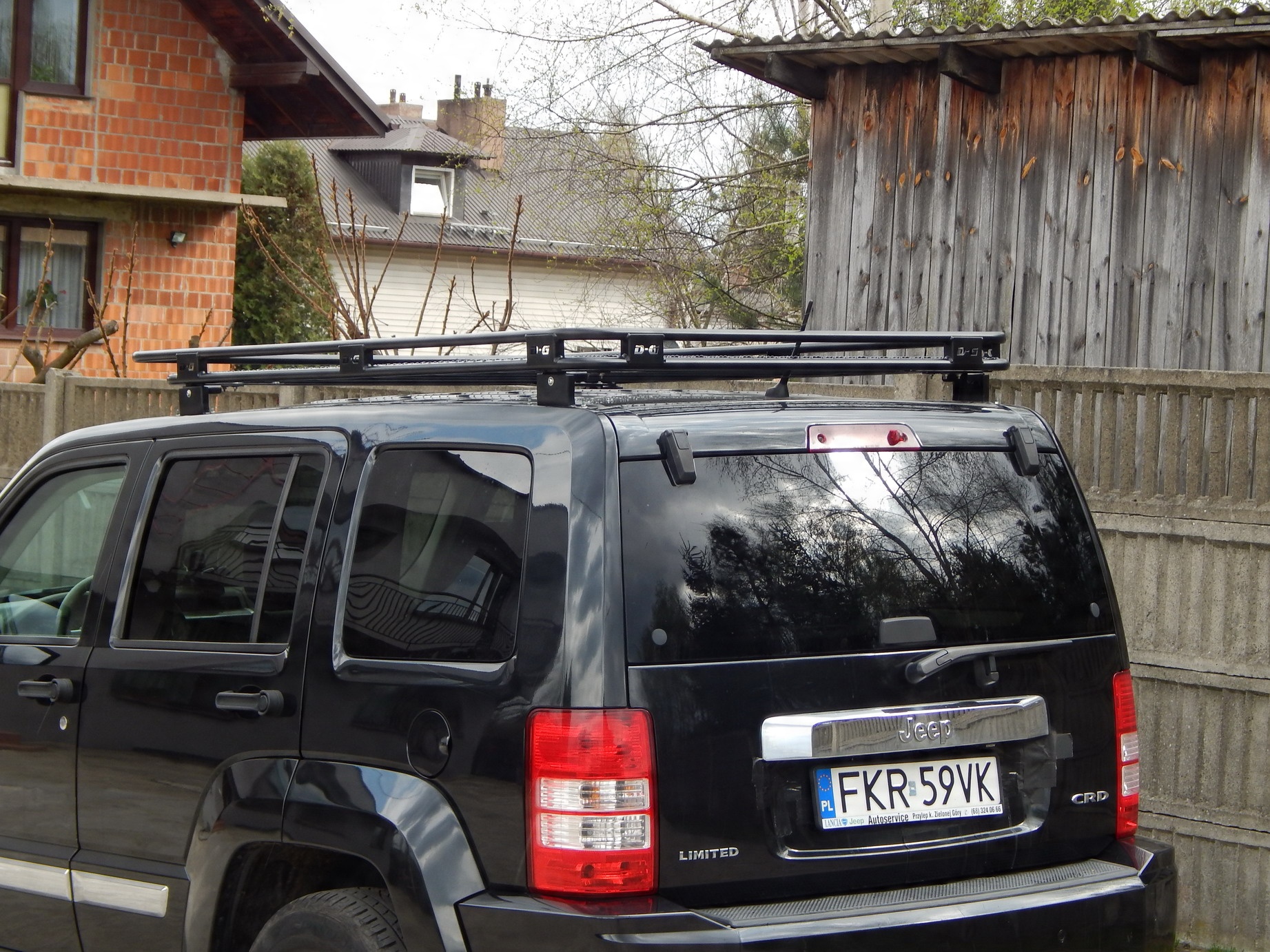 BAGAŻNIK DACHOWY JEEP Cherokee LIBERTY KK Z SIATKĄ