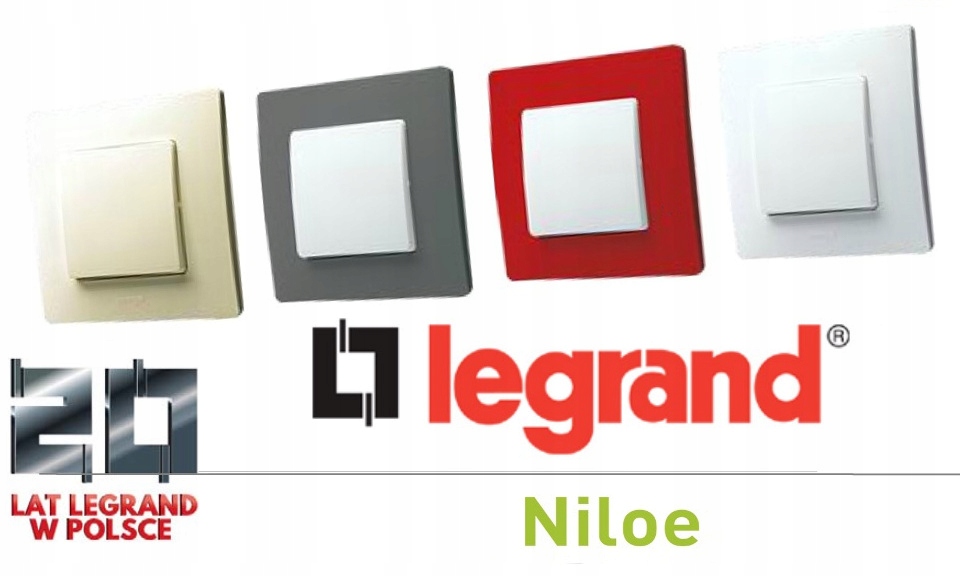 Legrand NILOE Gniazdo komputerowe RJ45 bł. 664571 Kolor biały