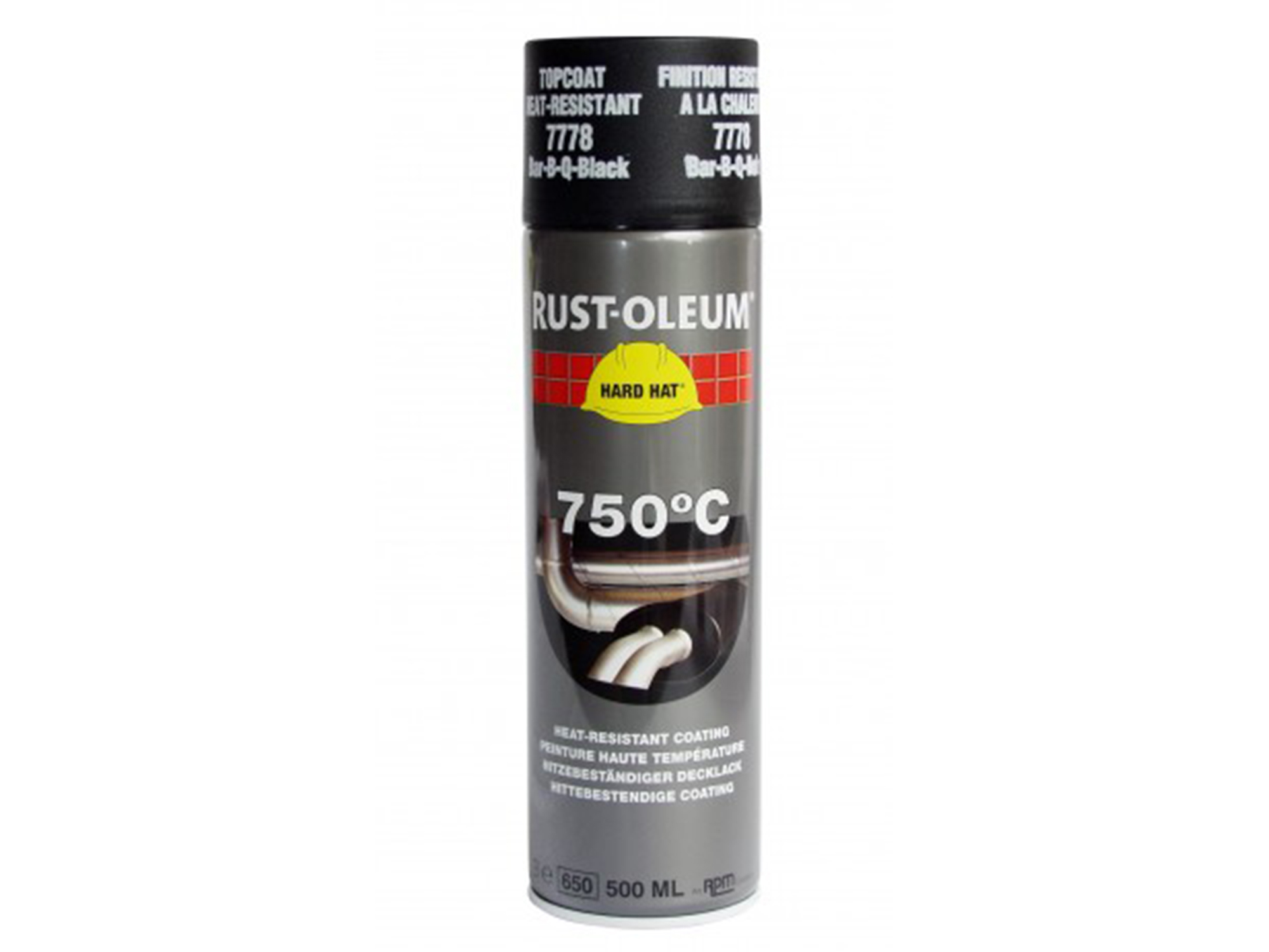 

Farba Żaroodporna spray wysokotemp. 750*C 500ml