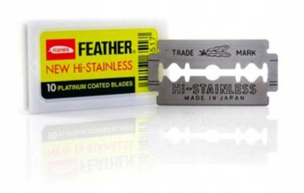 

żyletki Feather New Hi-Stainless Platinium 10szt