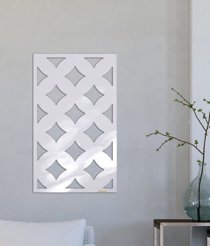 Lustro akrylowe 30x50 cm PANEL AŻUROWY ''KOŁA'' Szerokość 300 mm