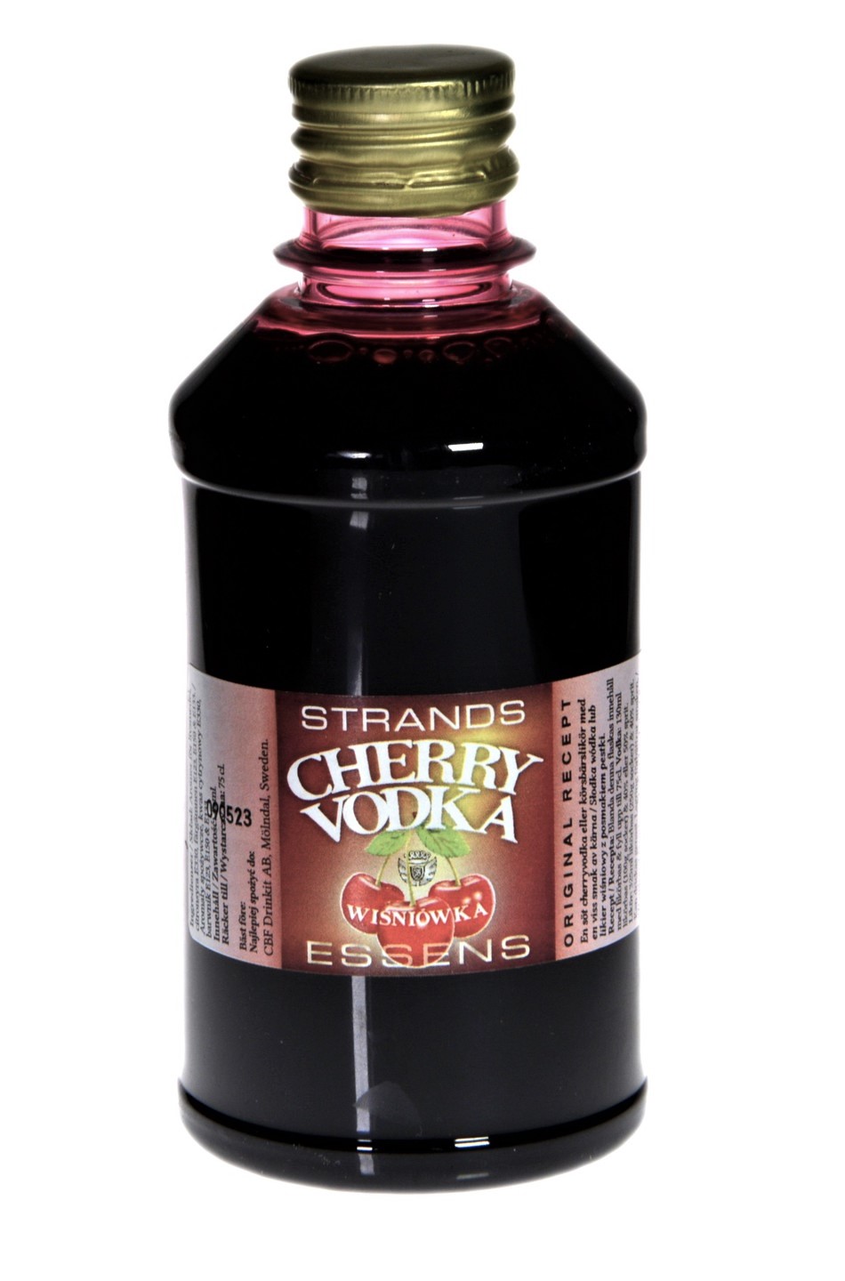 Esencja Zaprawka Strands Cherry Vodka 250 ml /x8szt.