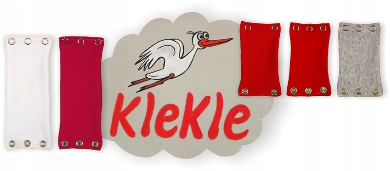 PRZEDŁUŻKA DO BODY KOMPLET 10 SZTUK, RÓŻNE, KLEKLE Skład surowcowy Bawełna