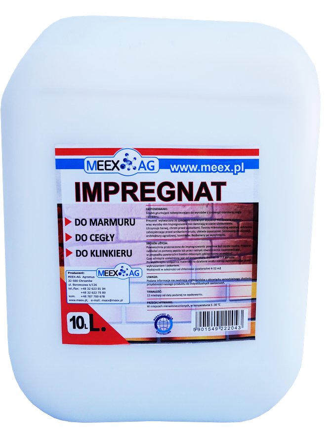 

Impregnat Do Klinkieru Cegły Marmuru 10L