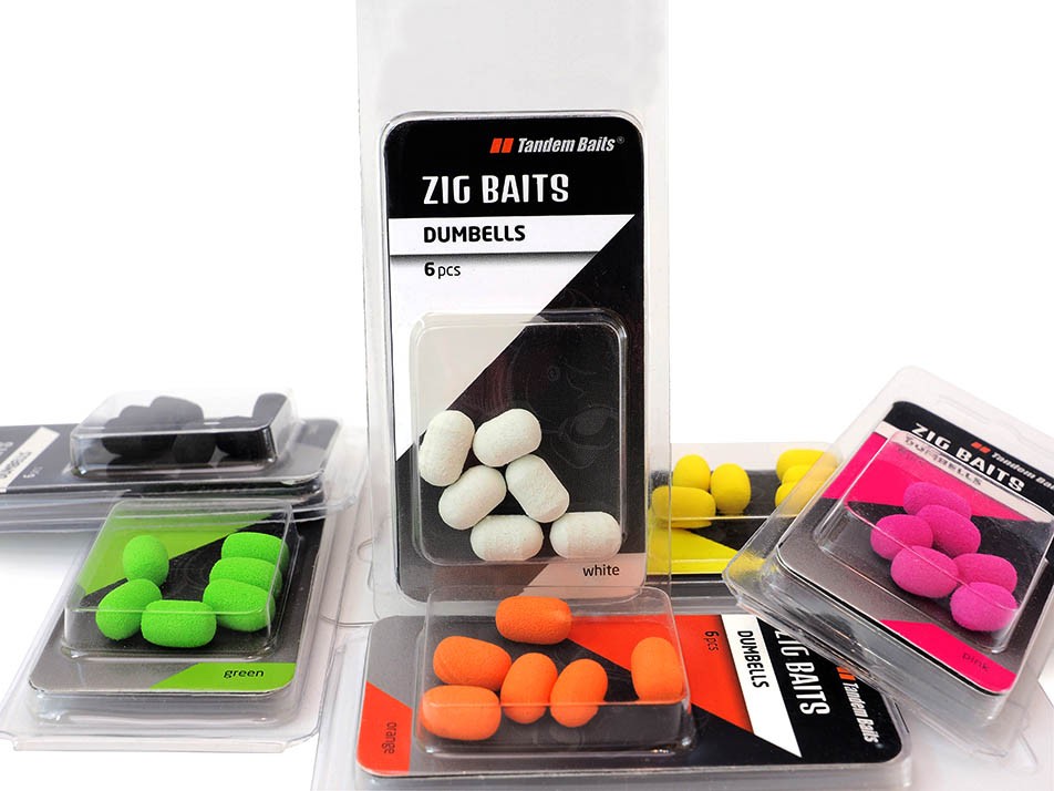 Tandem Baits Przynęty Dumbells Pomarańczowe