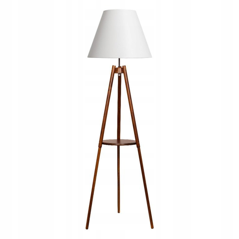 

Lampa Stojąca, Podłogowa Drewno,abażur Nocna 2075