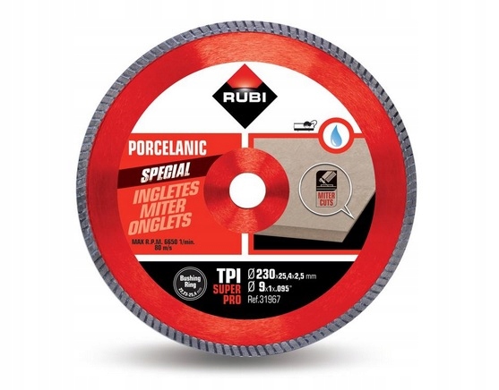 

Rubi Tpi 230 Tarcza diamentowa do ukosowania