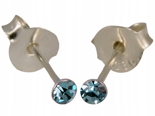

Versil kolczyki cyrkonie 2,5 mm srebro pr. 0,925