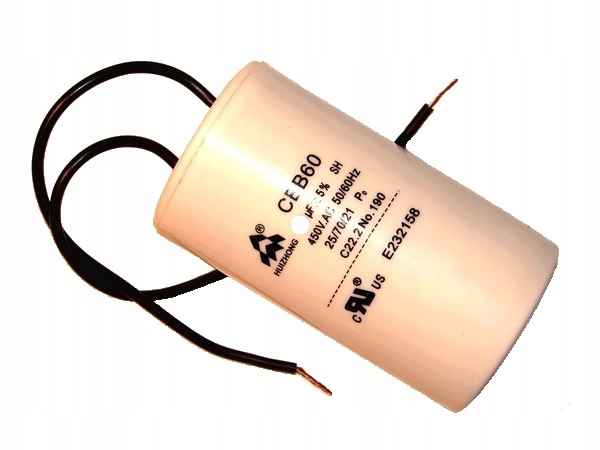 

20uF Kondensator Rozruchowy do silnika 450V CBB60