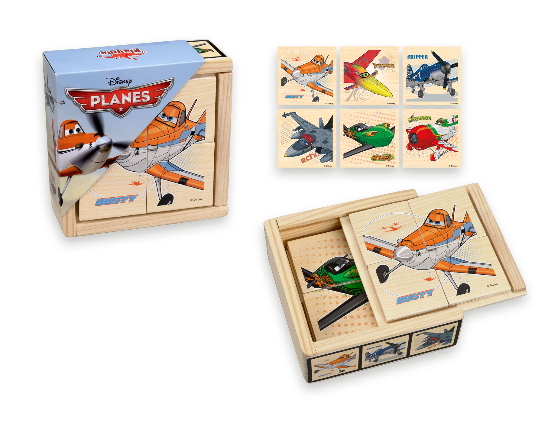 Головоломка кубик Disney Самолеты Planes 6861 Промо