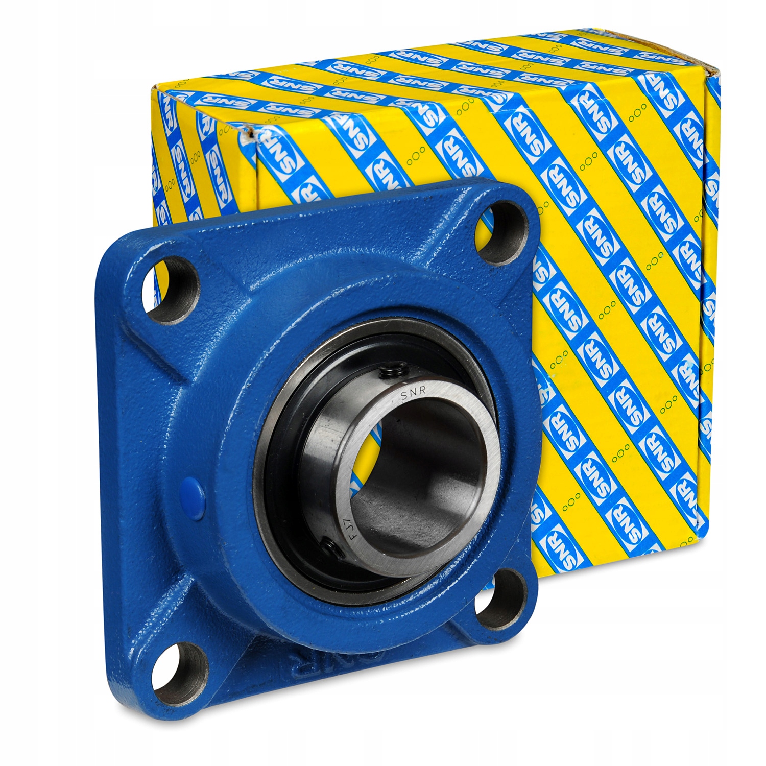 Ložisko v rámu Snr UCF208 Ø40 mm, odolná litinová objímka