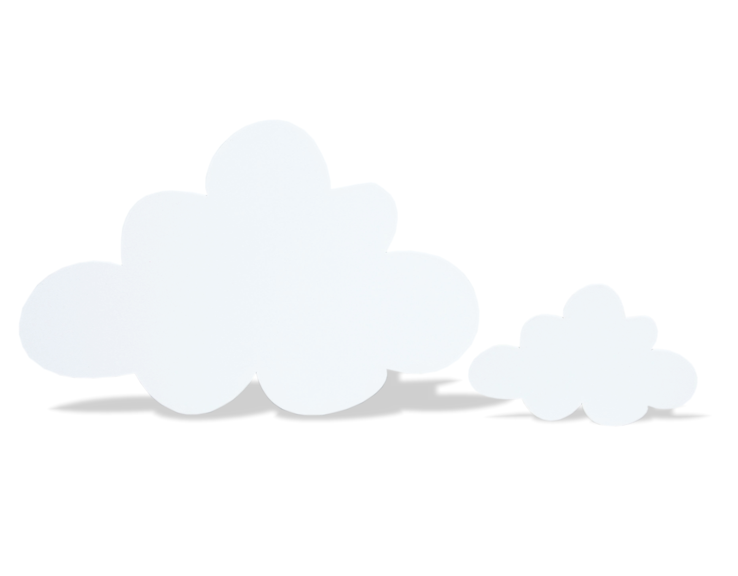 Chmurka duża ozdoba dekor ścienny 3D biała Marka inna