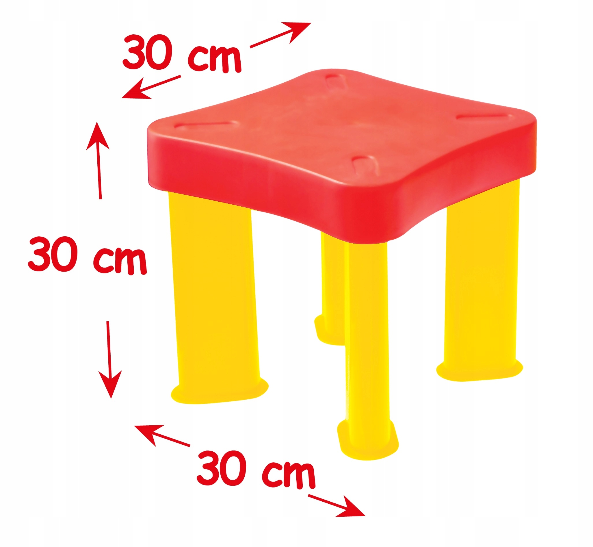 Krzesełko taboret stołek dla dzieci piknik ogród Długość 30 cm