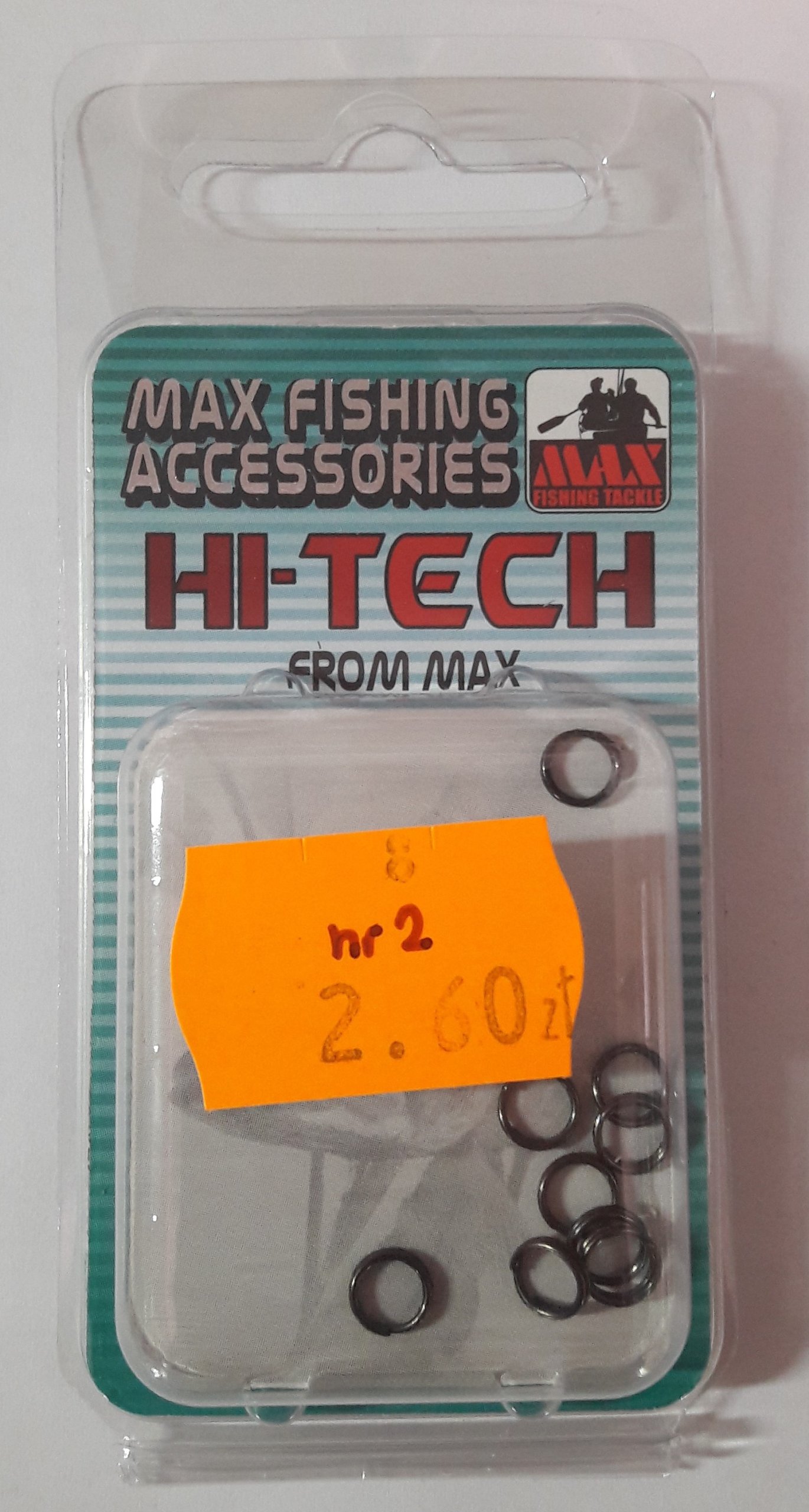 

Kółka łącznikowe – Max Fishing Team – nr 2, czarne