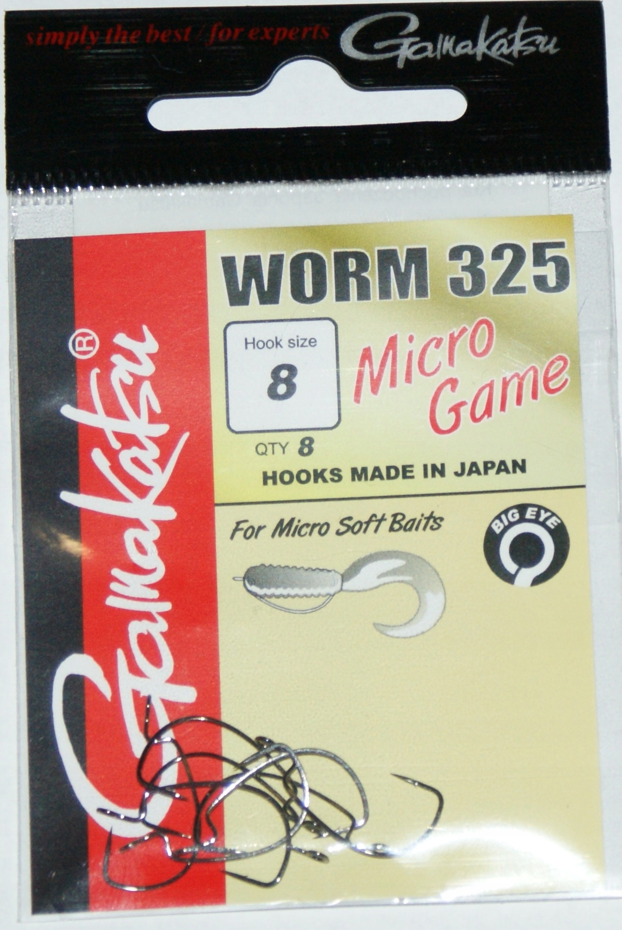 Gamakatsu Worm 325 Micro Game