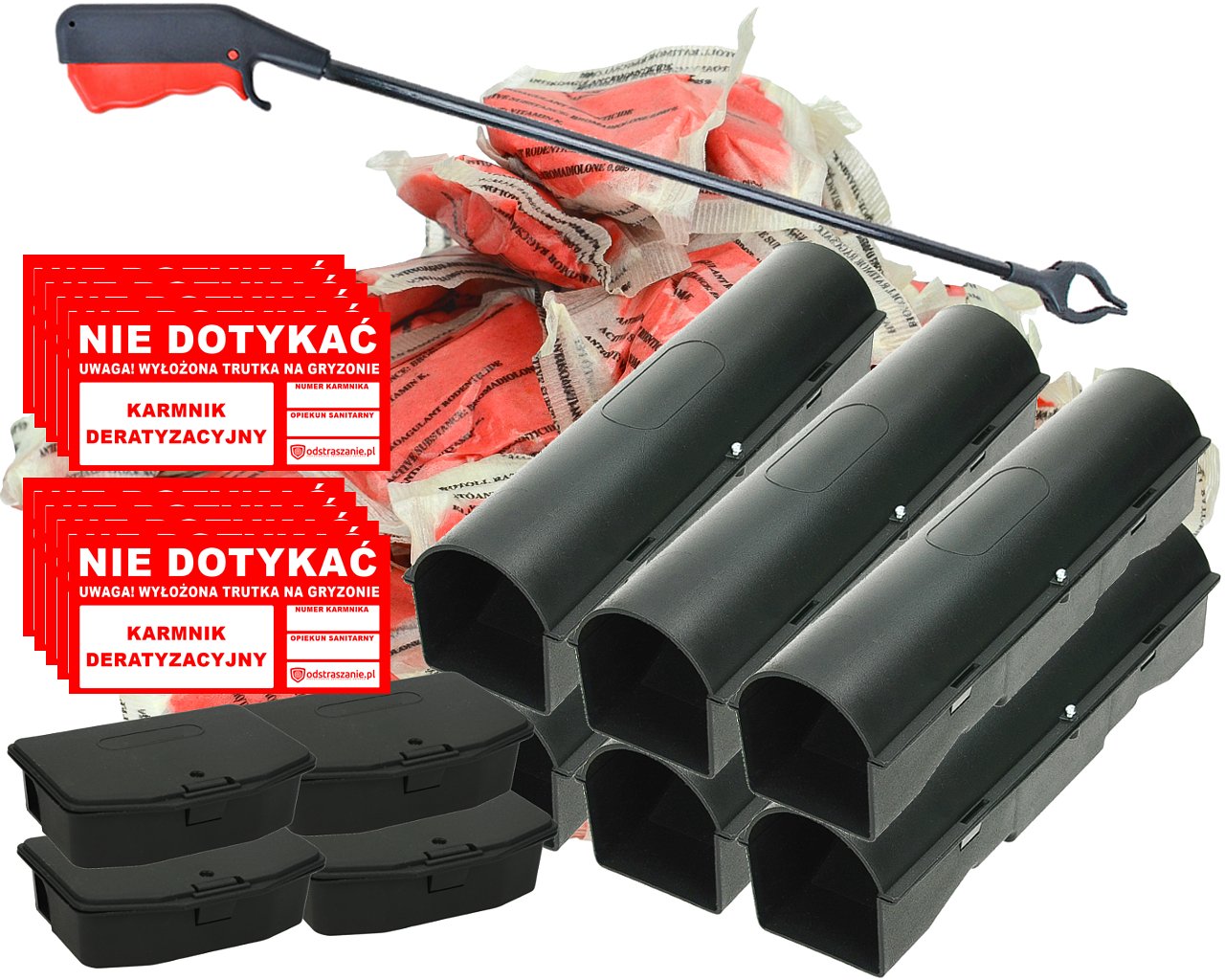 

Trutka Pasta 5KG DDD Na Szczury Zestaw Ratimor