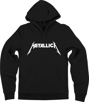 

Męska bluza kangurka Metallica na koncert r. XXL