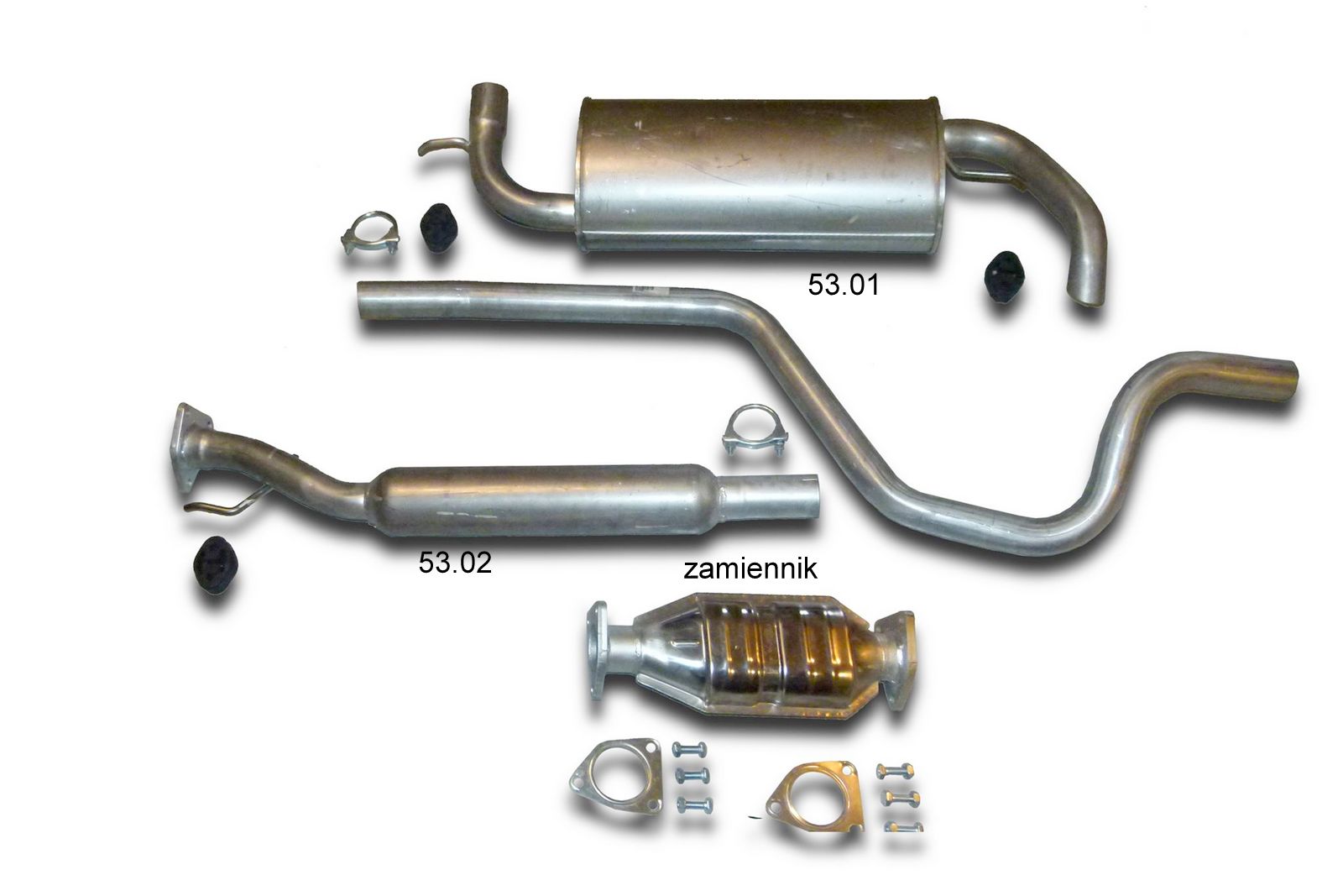 Land Rover Freelander 1.8 16V глушник Глушники комплект