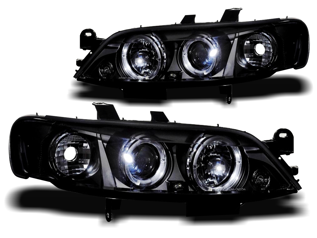 LAMPY OPEL VECTRA B 99-02R LIFT ANGEL EYES RINGI LED BLACK Producent części Sonar