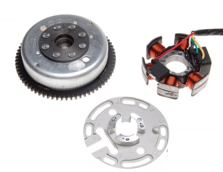 Iskrovač Stator Magnetické Koleso Motor AM6 Yamaha Aprilia Peugeot Rieju