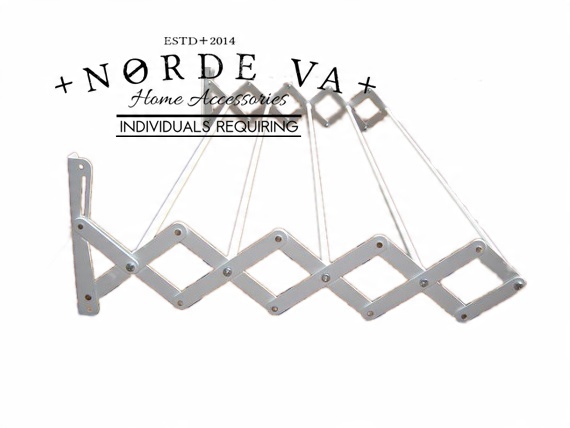 

Metalowa suszarka Harmonijkowa biała 70cm Mocna