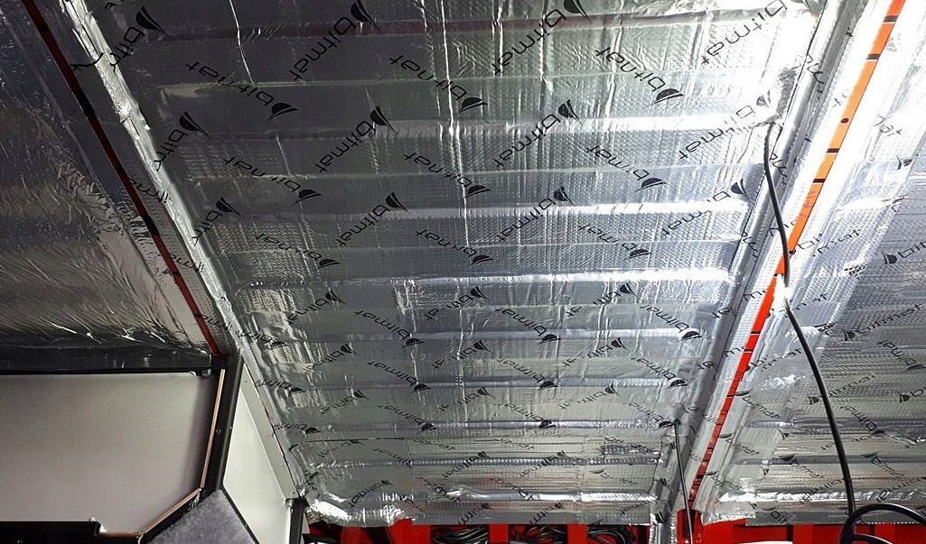 AB1 MATA WYGŁUSZAJĄCA BUTYLOWA bitum ALUBUTYL ROLA cienka do maski silnika Grubość 2 mm