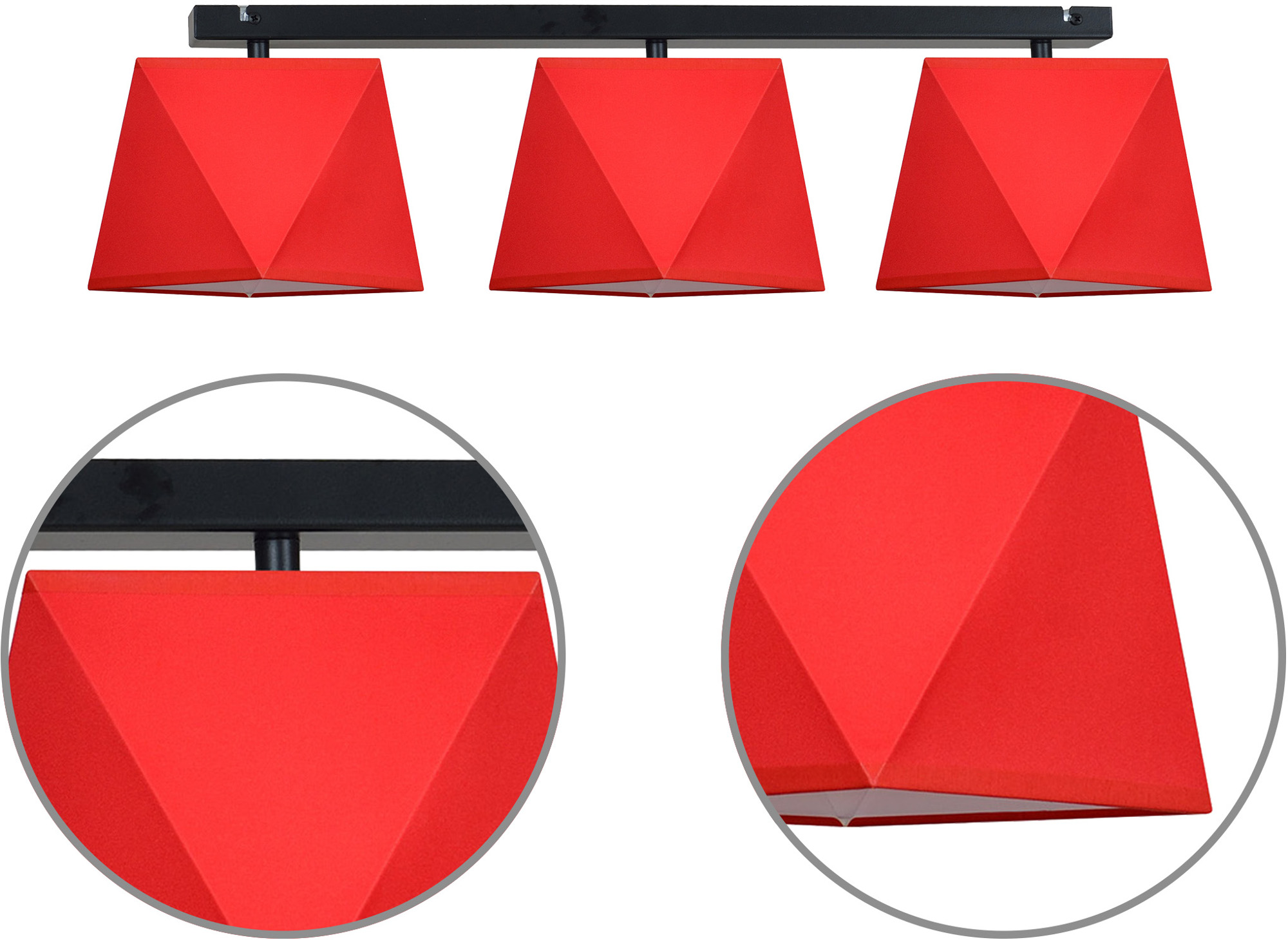 LAMPA WISZĄCA SUFITOWA ŻYRANDOL PLAFON DIAMENT LED Zasilanie sieciowe