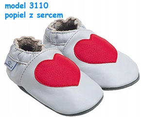 PAPUTKI KAPCIE BUCIKI SKÓRZANE SKÓRA 3110-XXL Długość wkładki wew. 17.5 cm