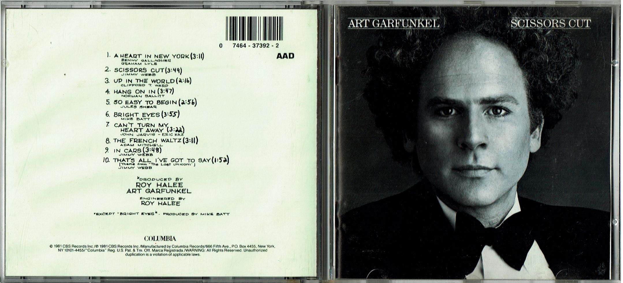 Art Garfunkel Scissors Niska cena na Allegro.pl
