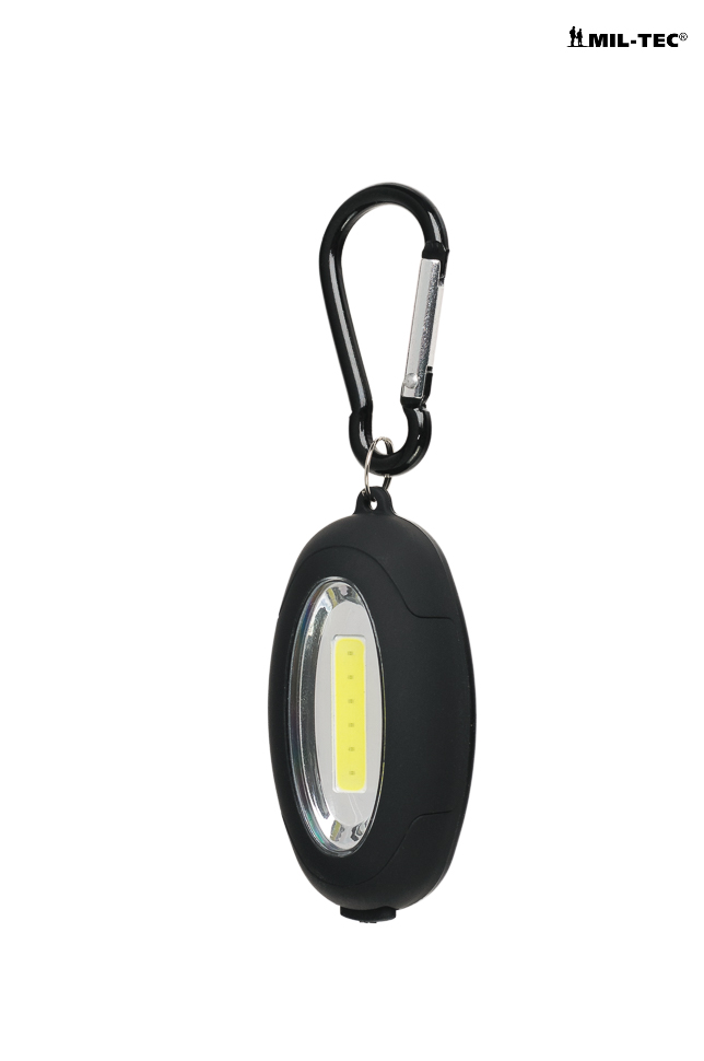 LATARKA Mini Brelok LED Mil-Tec Mini Key Chain Light + Magnes i Karabinek Rodzaj bateryjna