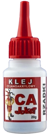 

Klej Cyjanoakrylowy Rzadki 20g Joker Jubilerski Ca