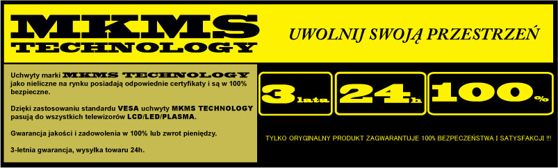 UCHWYT DO LCD/LED 400x400 DO 50" WLB151-400 Marka Inna