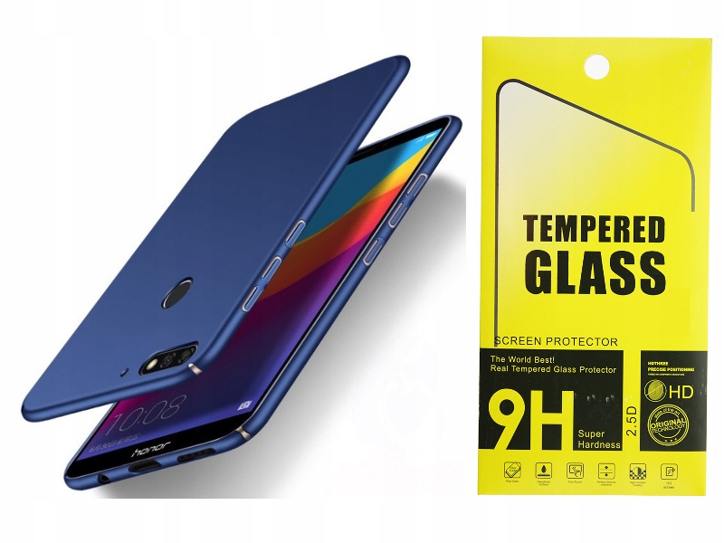 

Etui Ultra Slim Silky Touch Huawei Y7 2018 + Szkło